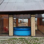 г. Миасс. Изготовлены мягкие окна на веранду. Заказчик произвел монтаж самостоятельно